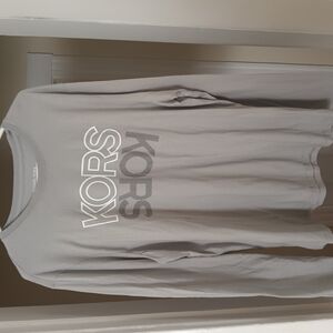 Michael Kors Gray Long Sleeve Shirt